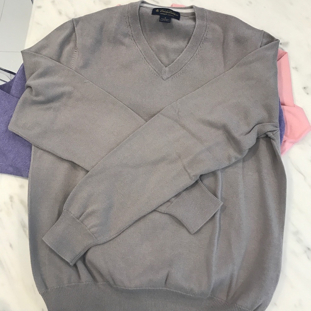 Brooks Brothers V neck sweater